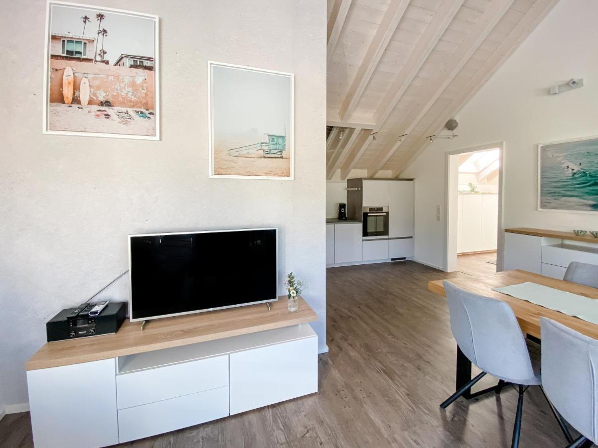 Wunderschoene Helle Wohnung Mit Grosser Dachterrasse Готтмадинген Экстерьер фото